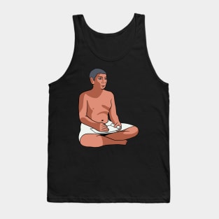 The Seated Scribe Tank Top